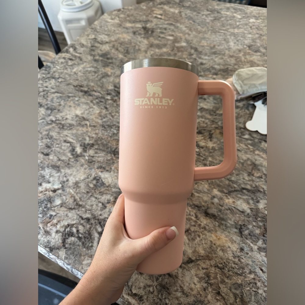 Stanley 40oz Blush Pink with Handle